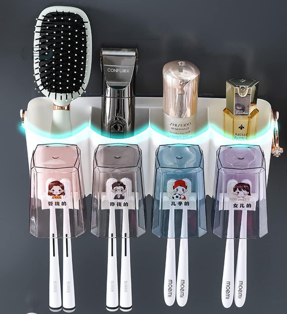 Wall Mounted Tooth Brush Holder